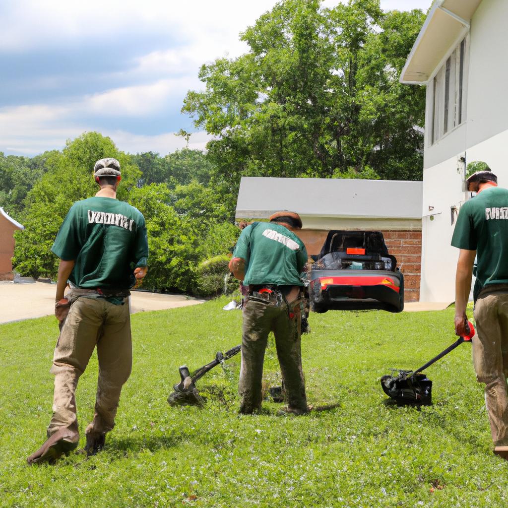 Dedicated lawn service experts in Knoxville, TN taking care of every detail.